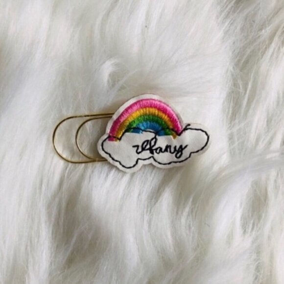 Paperclips Set of 4 Bows, Coffee Mug, Rainbow. - Picture 5 of 8